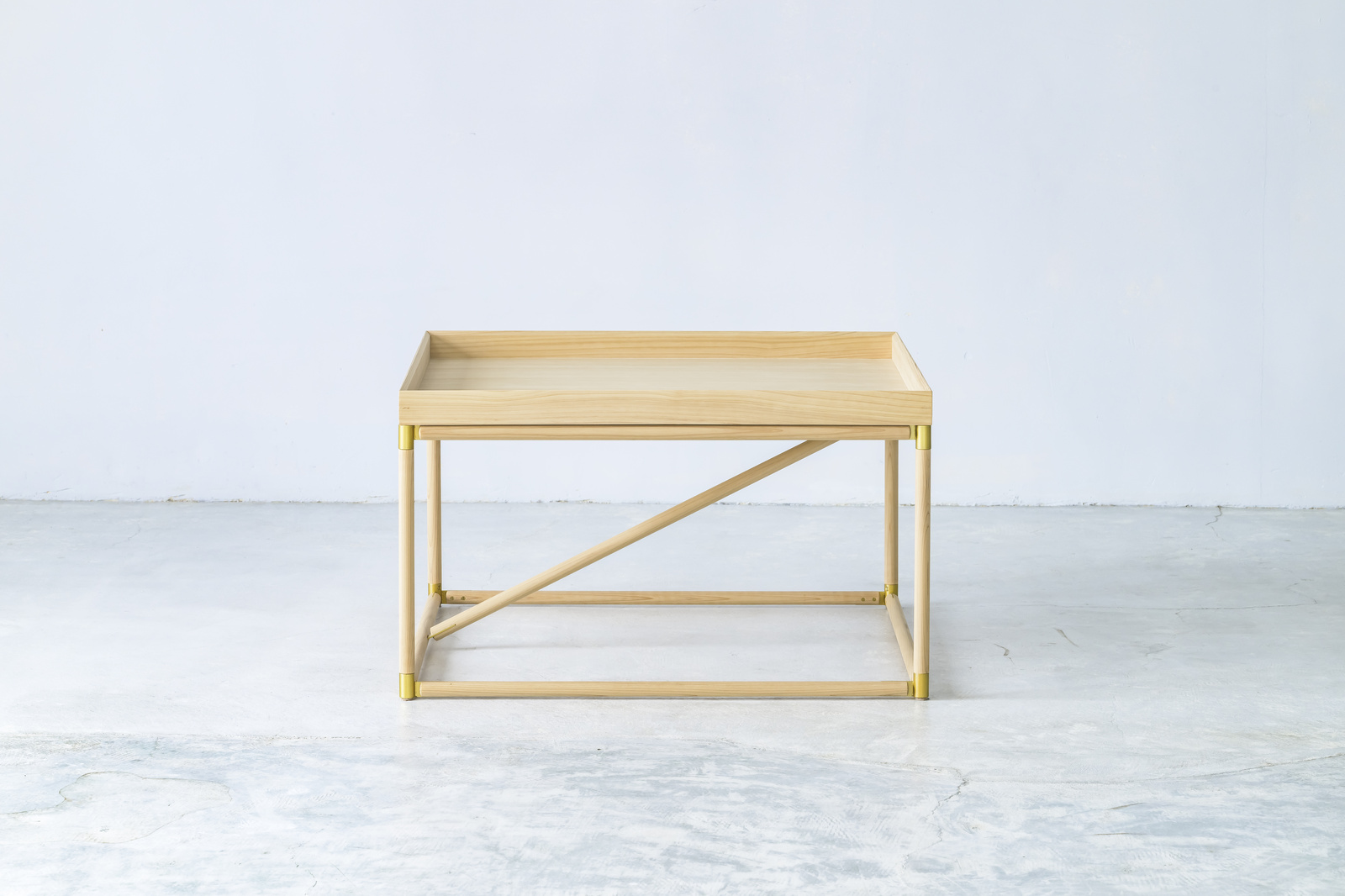 BRACE-03ローテーブル low table - PRODUCTS | 建彦木工 | 森と